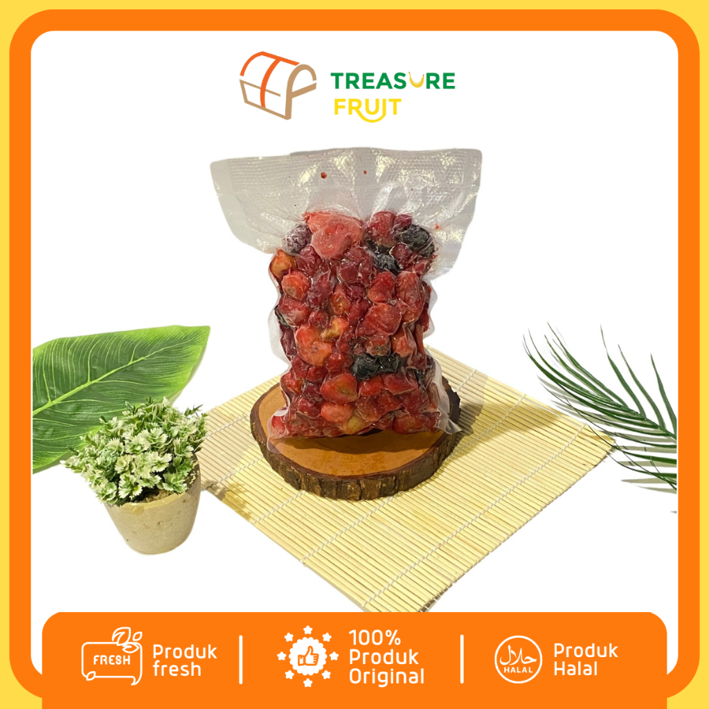 

MIXBERRY Frozen Kemasan 500 Gr | Treasure Fruit - Hemat dan Sehat