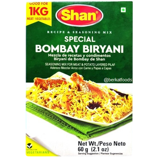 

Bombay Biryani Masala Shan / Bumbu Nasi Biryani Bubuk Rempah Khas Arab India Pakistan / Seasoning Mix