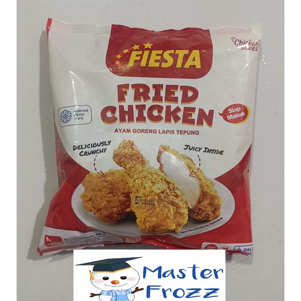 

Fiesta Fried Chicken | Ayam Goreng Lapis Tepung 400gr