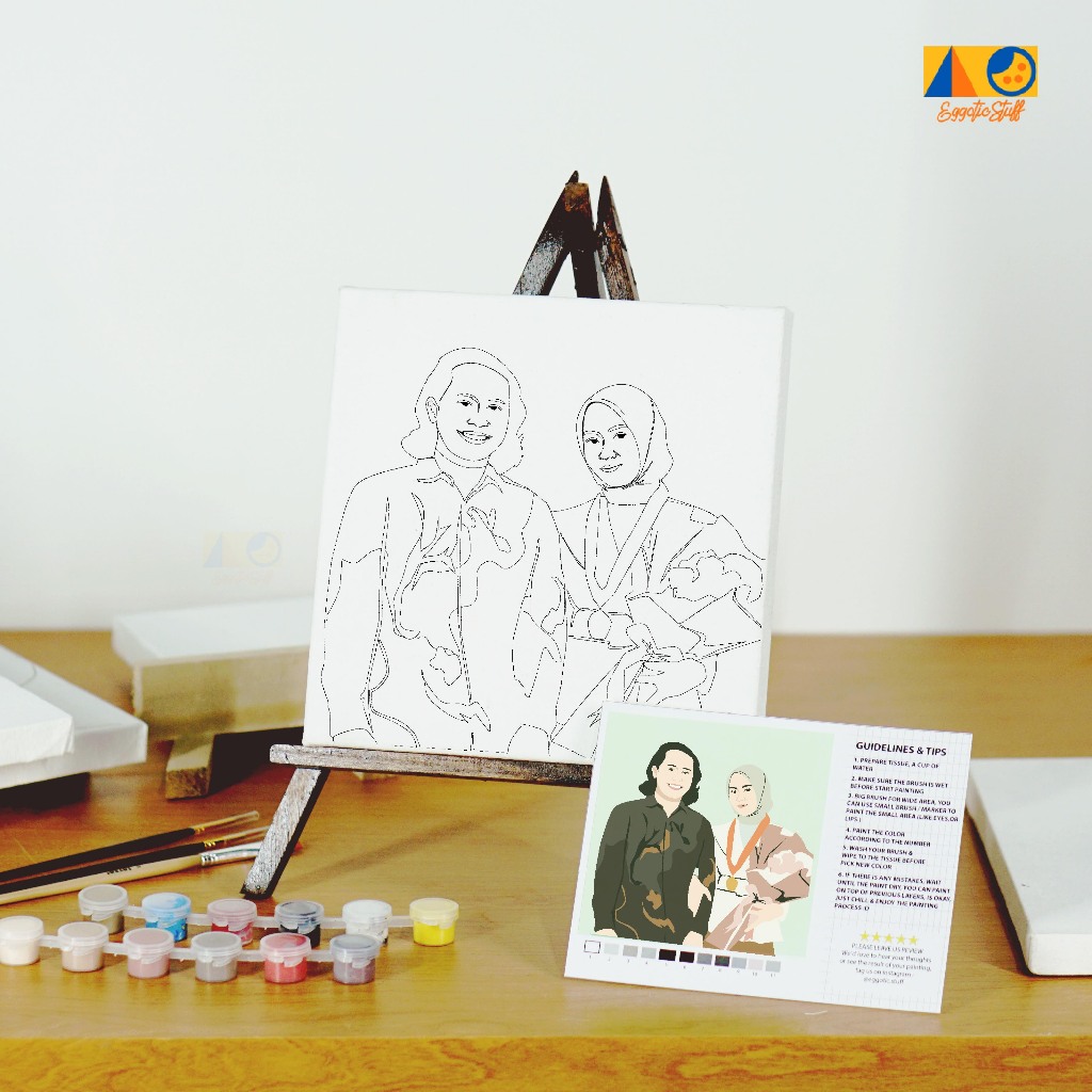 

Special Custom Paint by Number 60x60