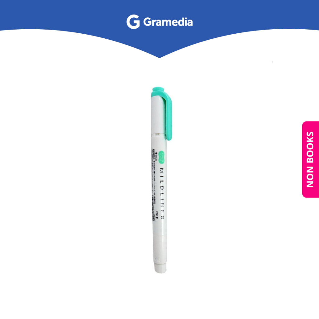 

Gramedia Depok - ZEBRA MILDLINER BLUE GREEN
