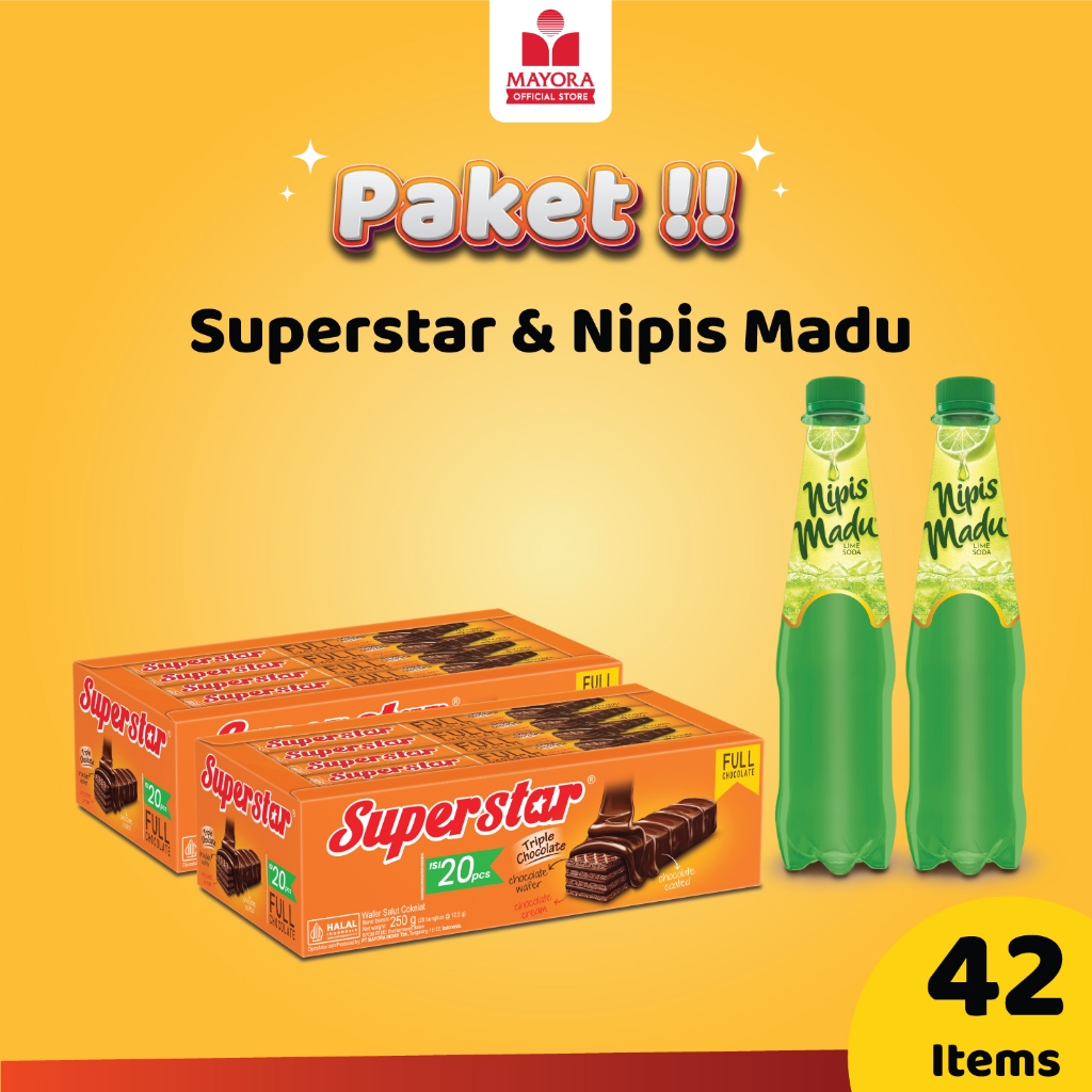 

Paket Wafer Superstar dan Nipis Madu