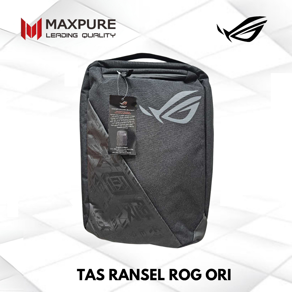 Tas Gaming Laptop Ransel Asus ROG BP1500G - TAS Sekolah Notebook/laptop