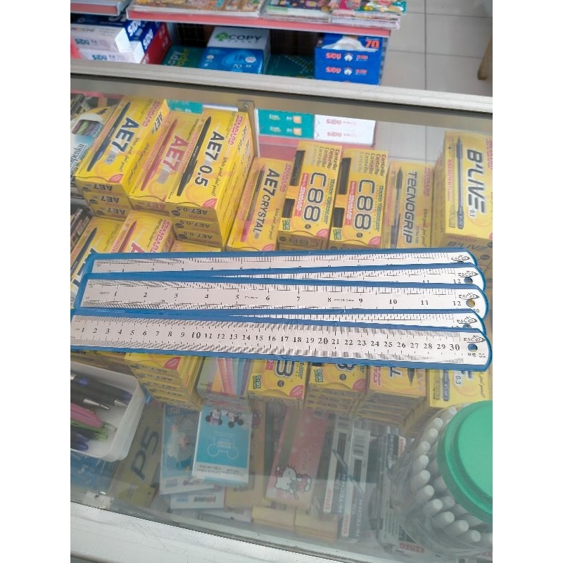 

penggaris besi Esco 30cm