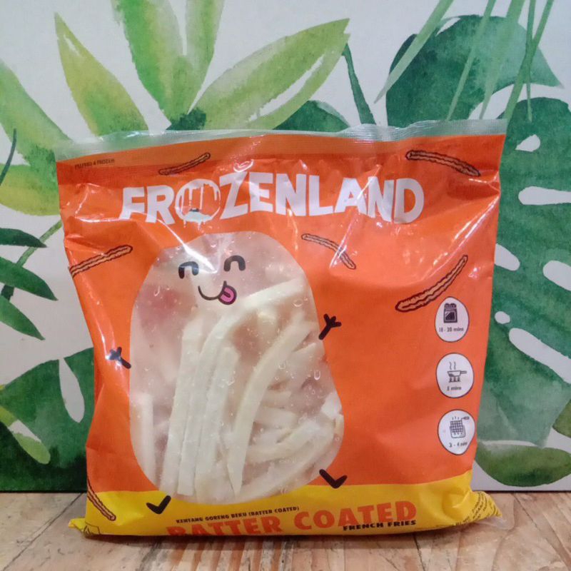 

Kentang Beku Batter Coated 500gr - Frozenland