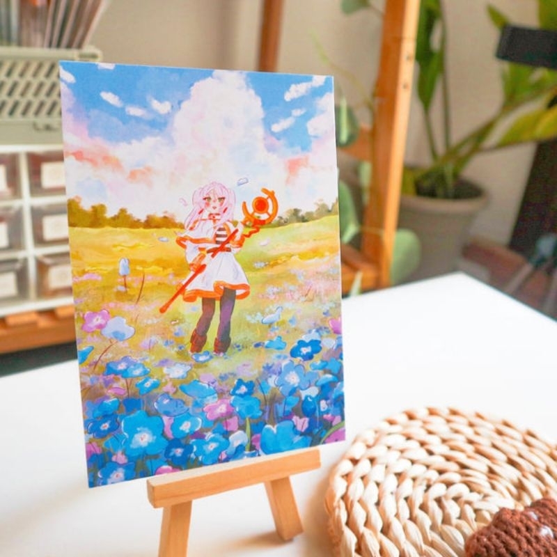 

Blossomb - Thankyou card | Postcard | Art print