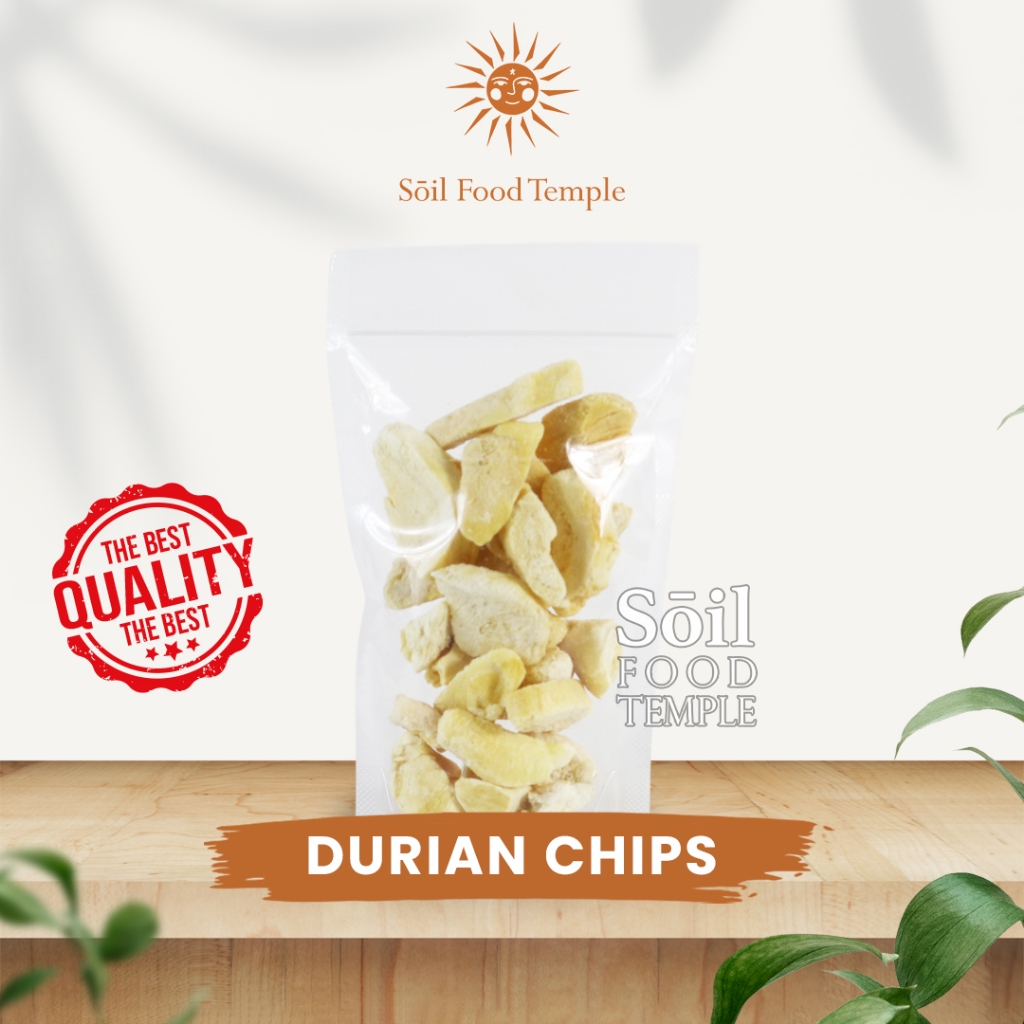 

Crispy Durian by Soil Food Temple