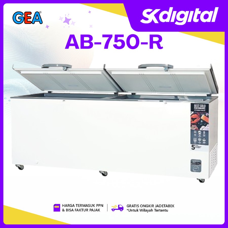 Chest Freezer Gea AB-750-R Freezer Box 702 Liter