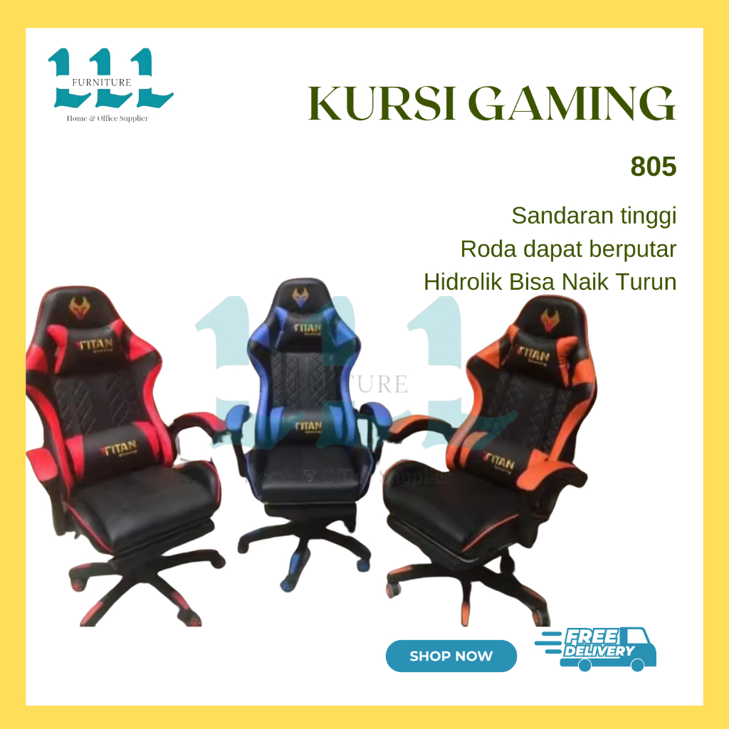 Kursi Gaming 805 | Kursi Gamers