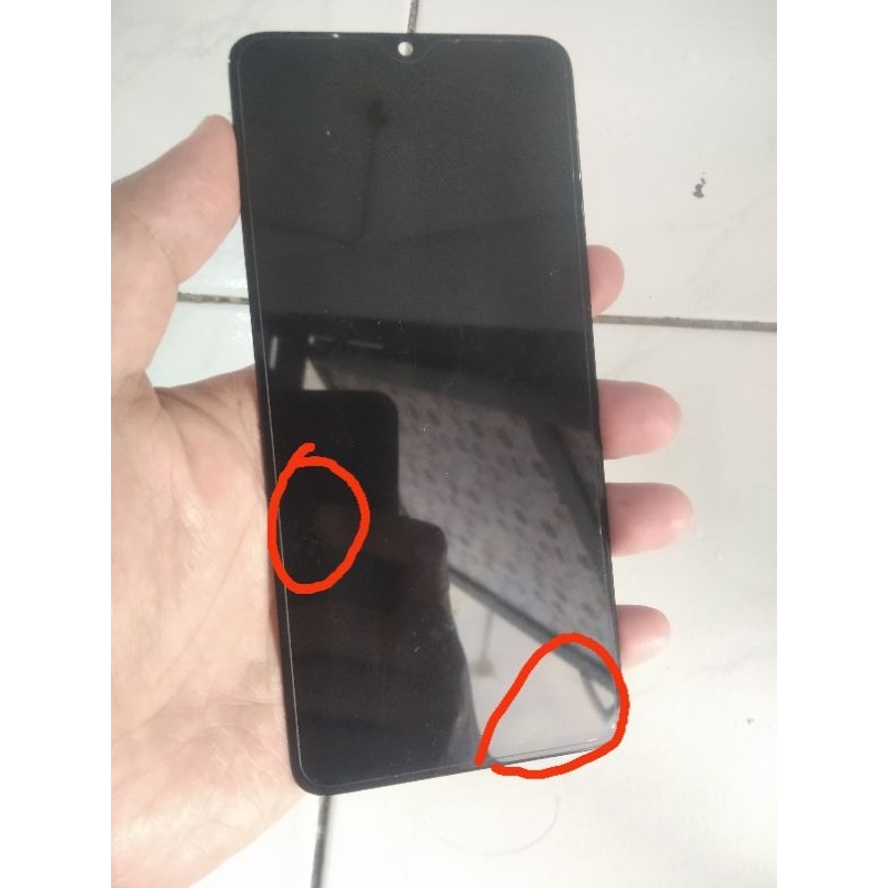 LCD ORI Copotan redmi note 8 pro minus tompel