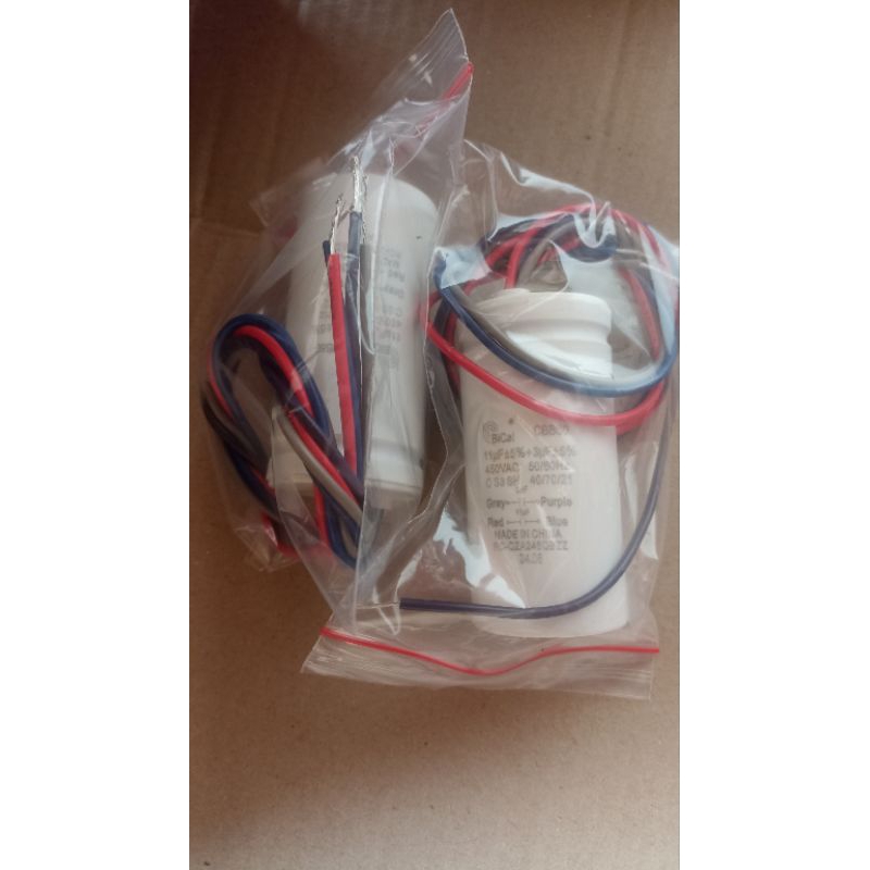 kapasitor Mesin Cuci 2 Tabung 7/8/9 kg Capasitor Sharp original
