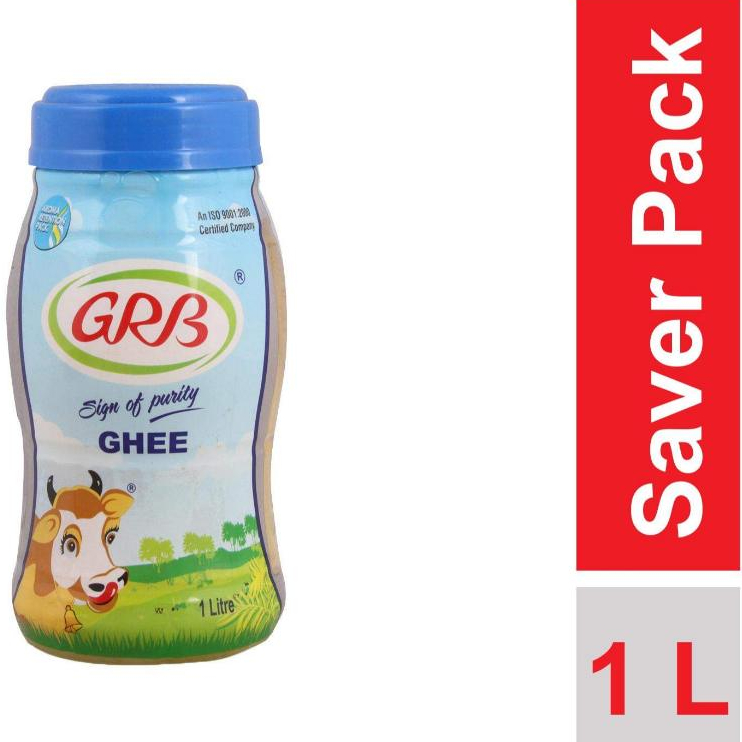 

GRB PURE GHEE 1L / Minyak Samin / Vegetarian