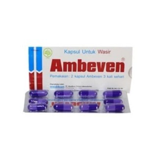 Ambeven BOX 100 Kapsul /Ambeven Kapsul Wasir