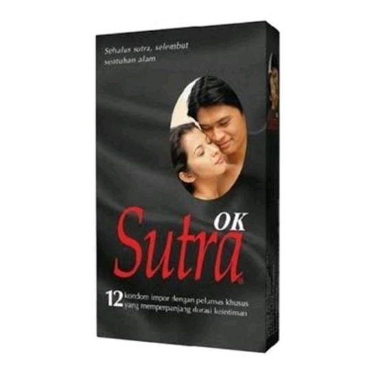 Kondom Sutra OK isi 12pcs/ Kondom Sutra Hitam isi 12pcs