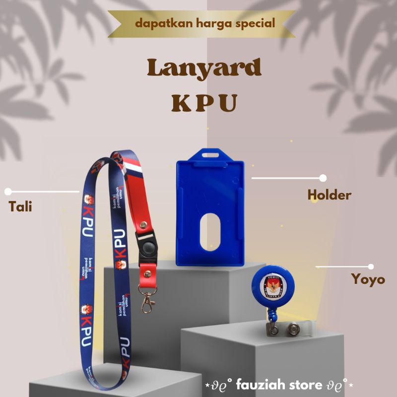 

READY! Tali / Lanyard KPU ( Komisi Pemilihan Umum ) Termurah Se Indonesia!!!