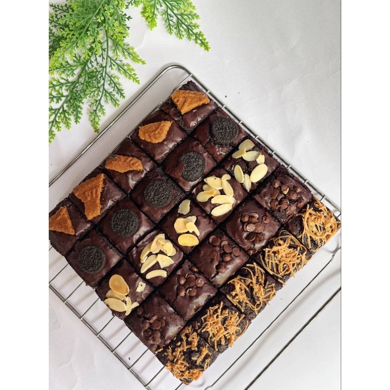 

Brownies Sekat uk 20 x 20 cm