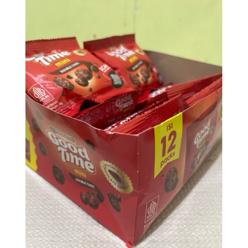 

bGF Good Time Mini Double Choc Peak 18gr x 12 Pcs