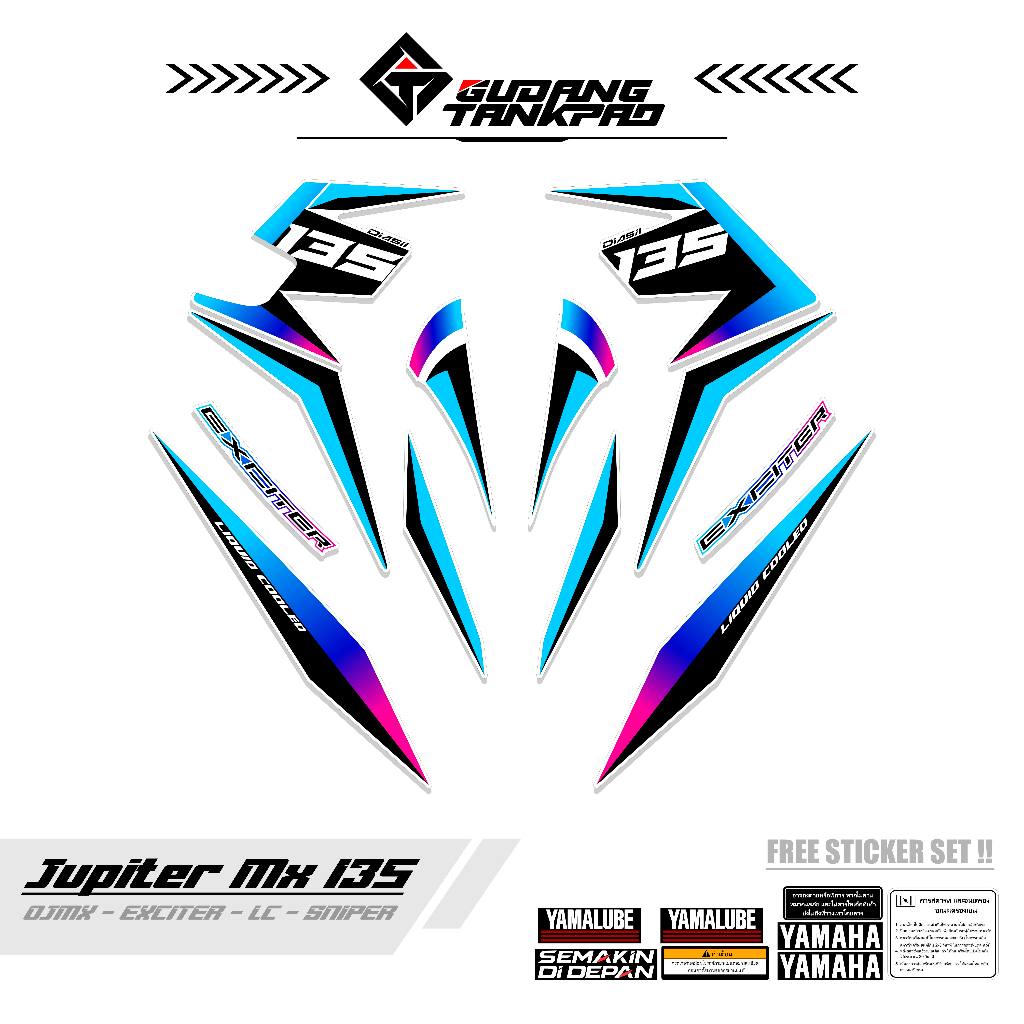 STRIPING MOTOR YAMAHA JUPITER MX OLD 135 / MTF 31 / STIKER STRIPING MX LAMA 135 / STRIPING MX OLD 13