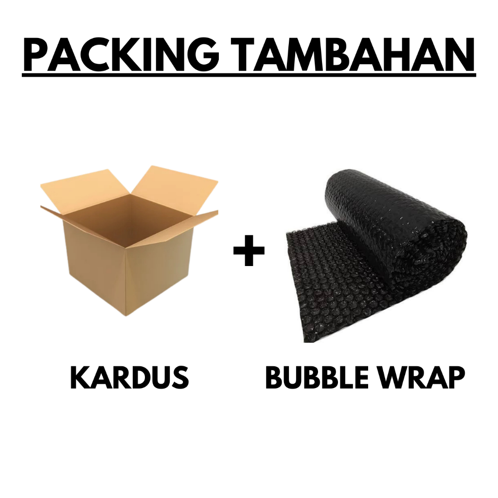 

Extra Kardus dan Bubble Wrap