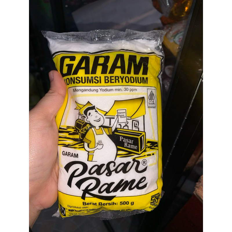 

GARAM PASAR RAME 500 Gram