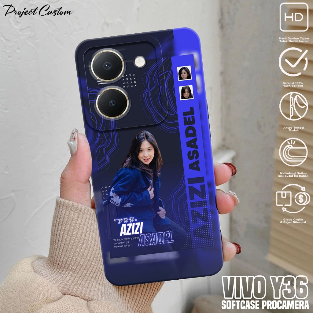 Softcase Hp VIVO Y36 - Case Hp VIVO Y36 ( JKT48 ) Silikon Hp VIVO Y36 - Casing Hp VIVO Y36 - Cassing