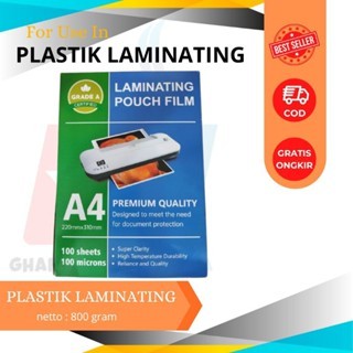 

Plastik Laminating Film A4 dan F4 Grade A