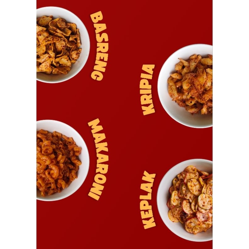 

[Paket Reseller] 20 pack Cemilan 5K!