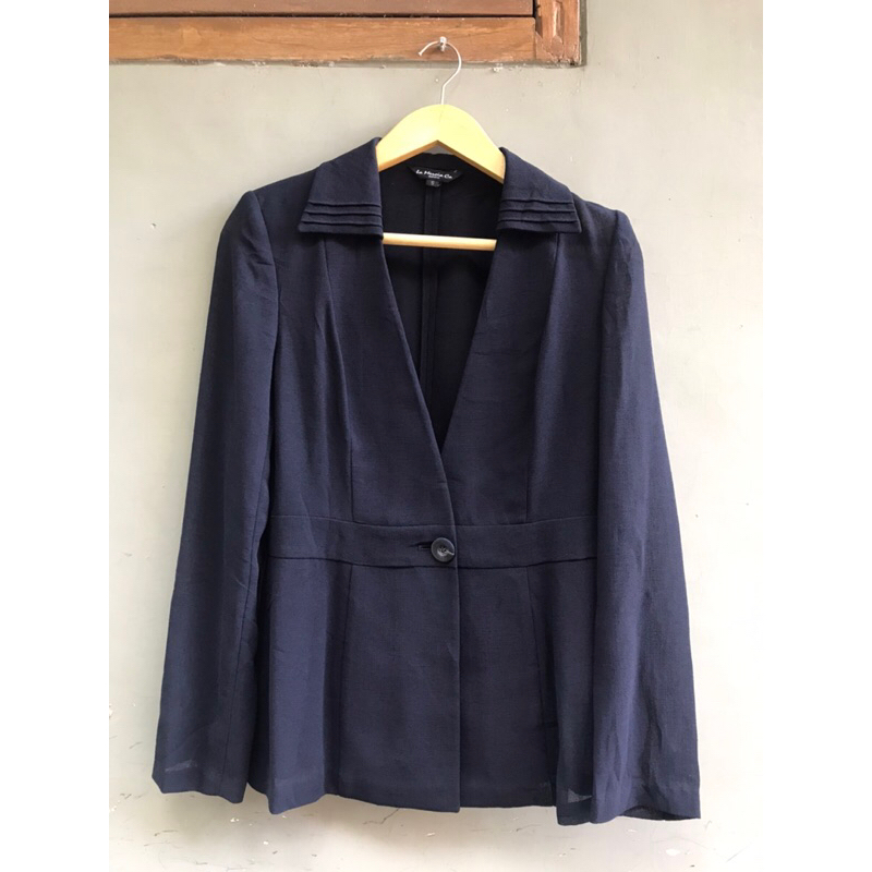 blazer blue black-navy pekat-preloved blazer-preloved outer-preloved jas-preloved jas wanita-prelove