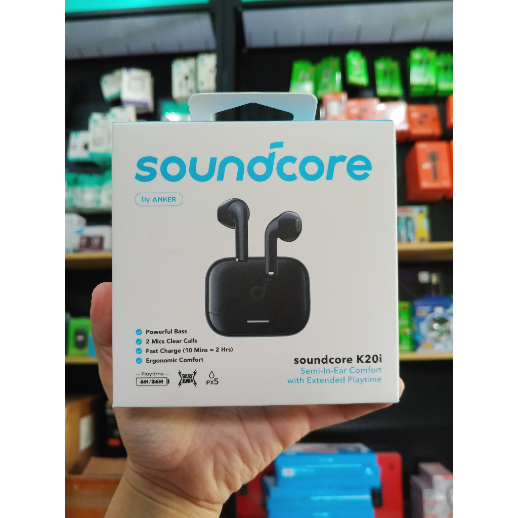 Soundcore K20i Earphones TWS Black