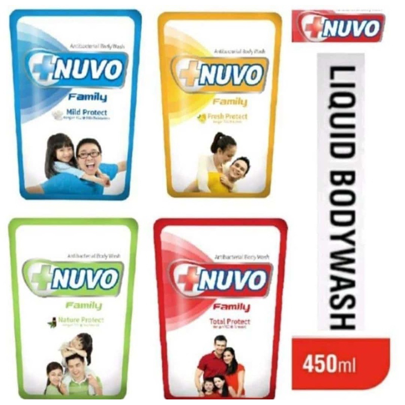 Sabun Cair Nuvo 450ml
