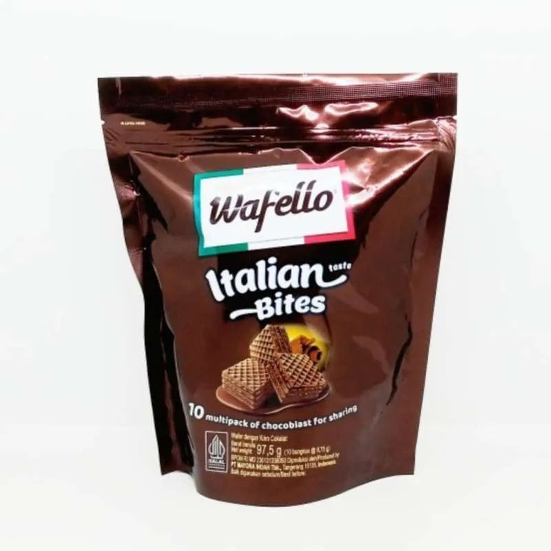 

WAFELLO ITALIAN BITES CHOCOLATE POUCH 97,5 GRAM