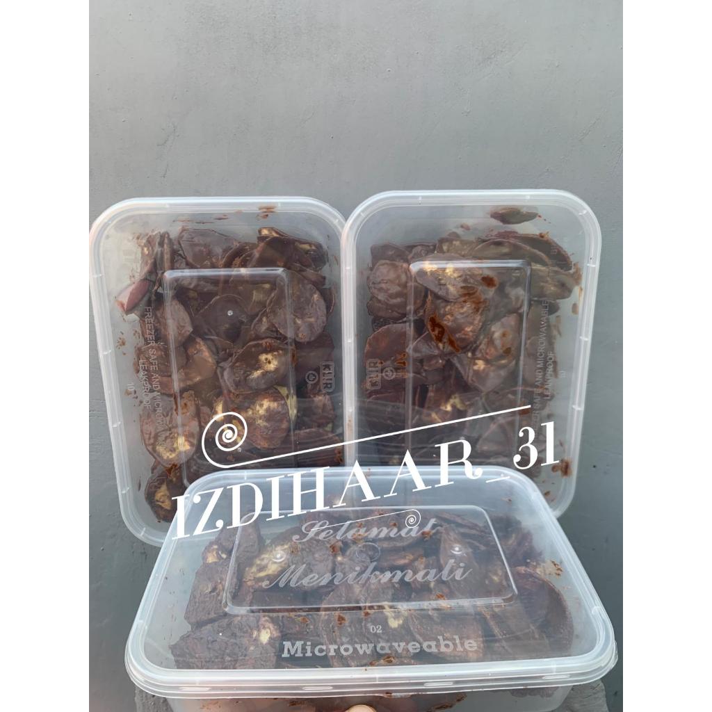

Keripik Pisang Lumer Coklat Melimpahh