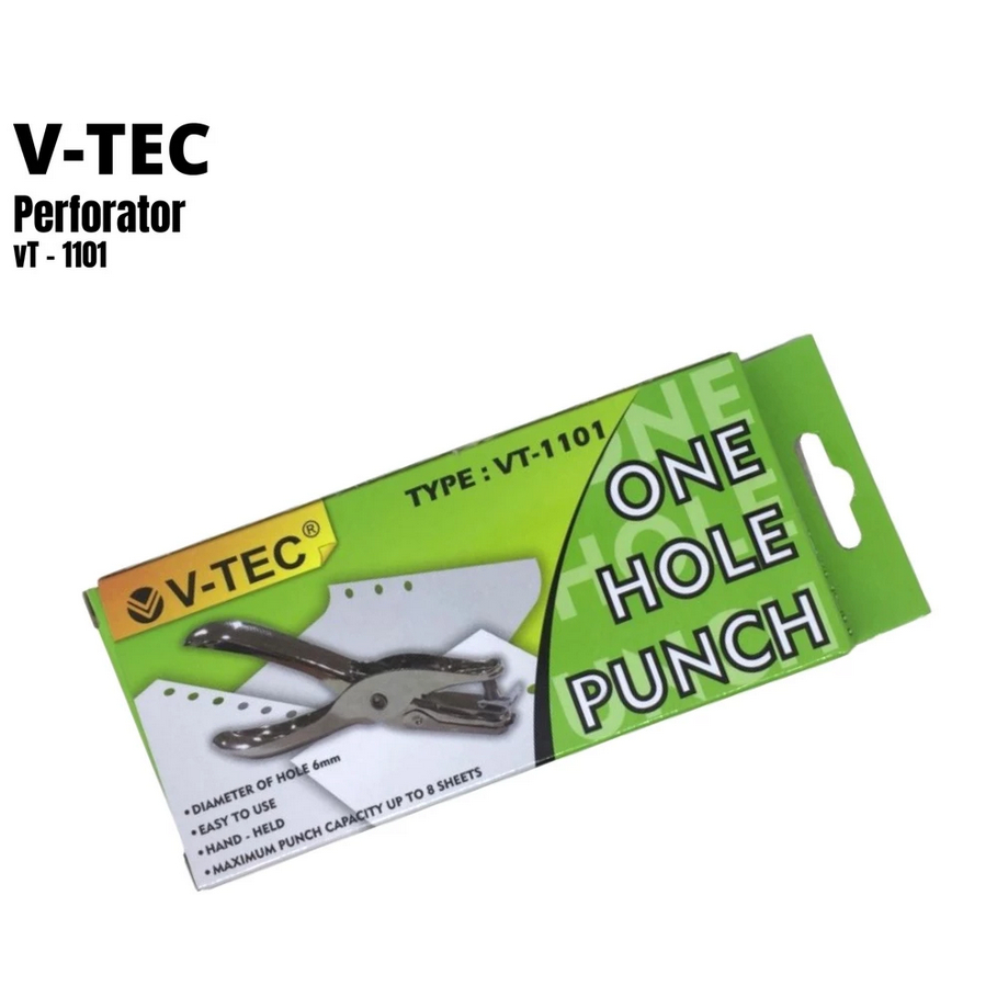 

PERFORATOR / PELUBANG KERTAS / PEMBOLONG KERTAS / PUNCH V-TEC 1101