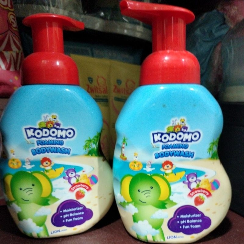 Kodomo foaming bodywash 250ml