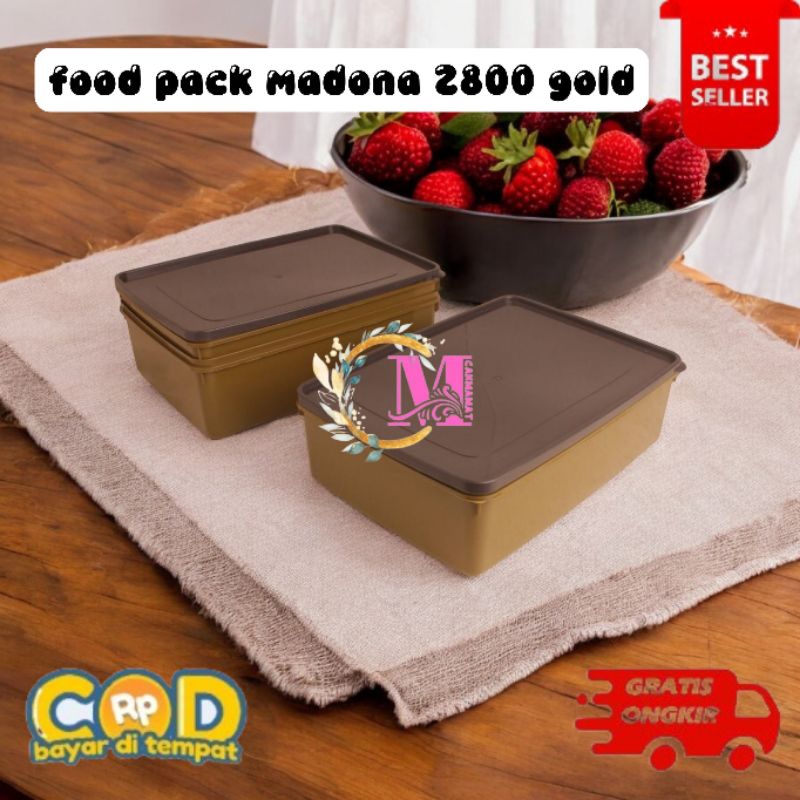 [CM] 1 lusin food pack madona 2800 bening gold