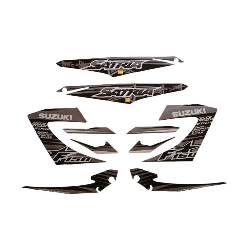 Striping stiker body motor suzuki satria Fu 2014 standar lis body suzuki satria fu striping satria F