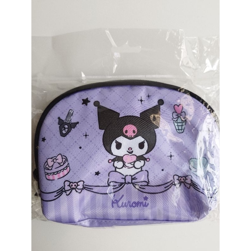 

[READY] Pouch Kuromi Sanrio Official License, Kuromi Vanity Pouch