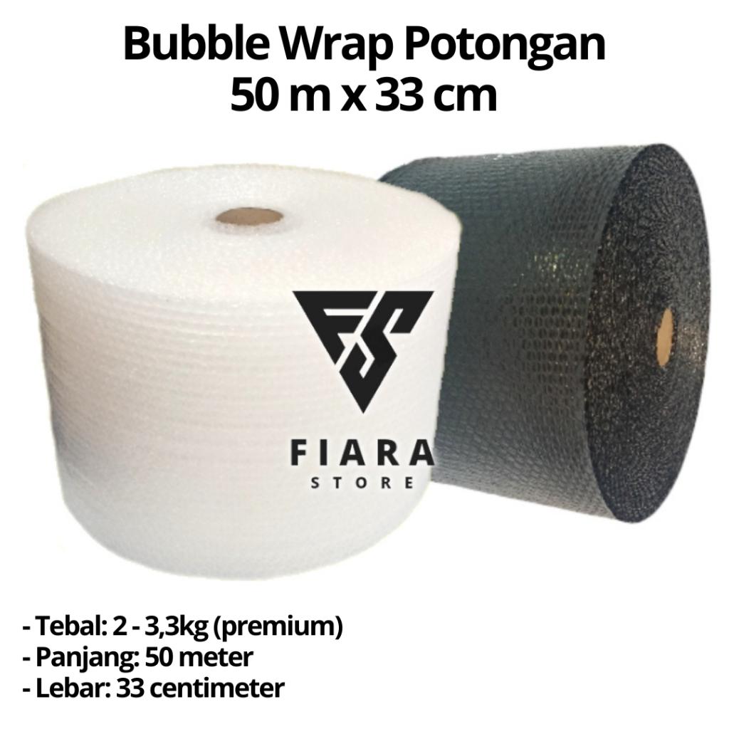 

Bubble Wrap Potongan 50 m x 33 cm