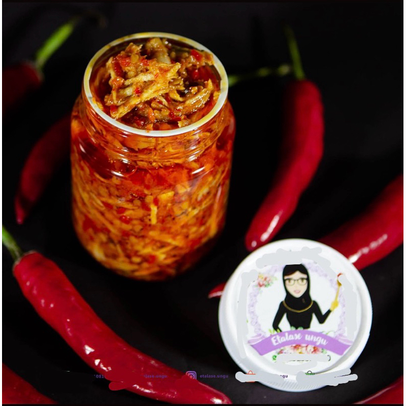 

Sambal ayam/sambel ayam Etalase Ungu (full ayam) 200ml