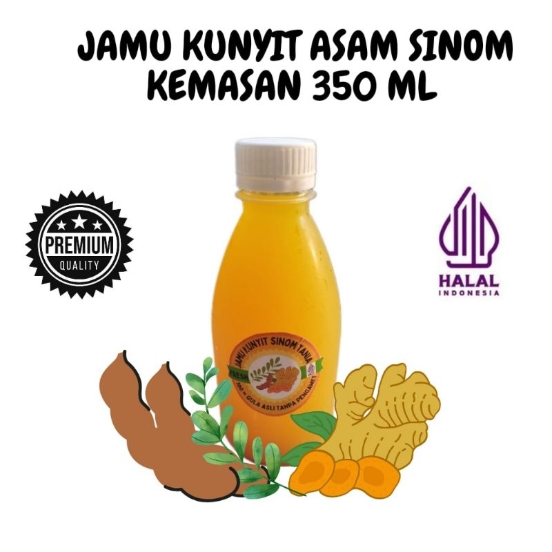 

Jamu Kunyit Asam Asem Sinom Minuman Kemasan Botol Plastik 350 ML Fresh Segar Alami Asli Dengan Gula Asli 100% Tanpa Pemanis Buatan Atau Pengawet Dan Pewarna Halal By Homemade Menggunakan Bahan Alami Kunyit Umkm Khas Jombang Jawa Timur Jatim Kota Santri TS