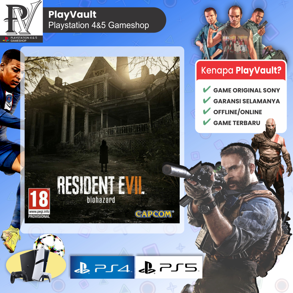 Resident Evil 7 Biohazard PS4 PS5