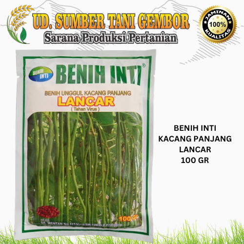 BENIH KACANG PANJANG - LANCAR (Tahan Virus) - BENIH INTI - BENIH UNGGUL