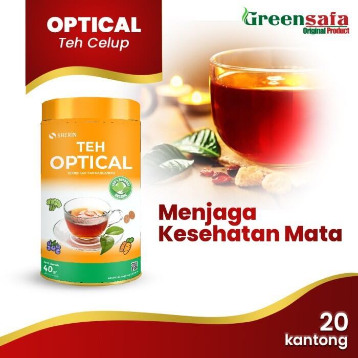 

Teh Optical Isi 20 kantong BPOM membantu merawat dan menjaga kesehatan mata Anda