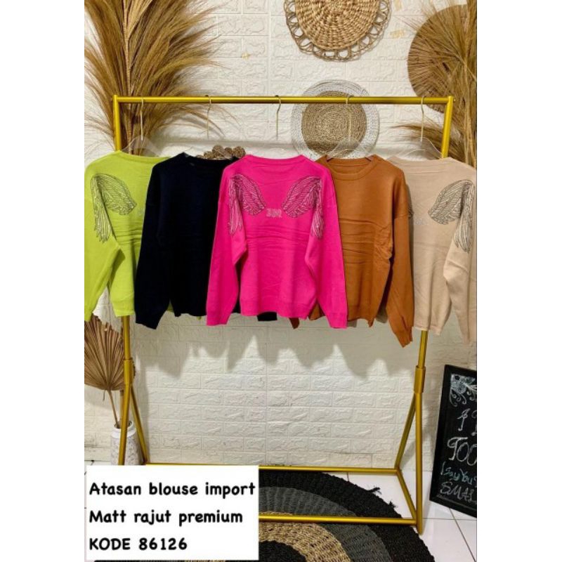 ARB - 86126 - Rajut Import Sayap