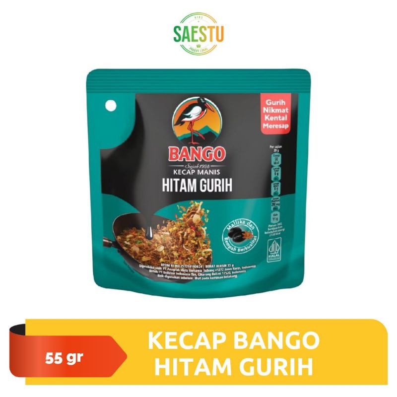 

Kecap Bango Hitam Gurih 55 ml