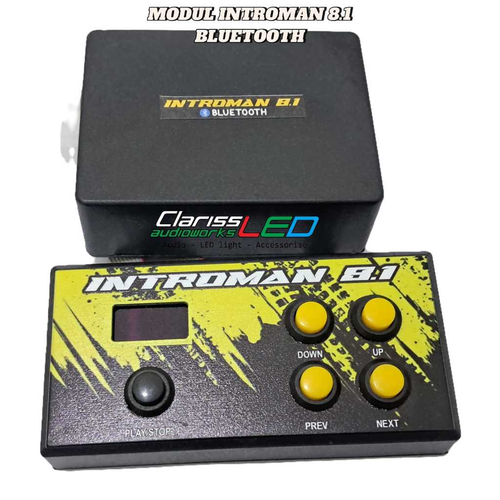 MODUL KLAKSON BASURI MODUL INTROMAN 8.1 BLUETOOTH DAN NON BLUETOOTH 12V 24V