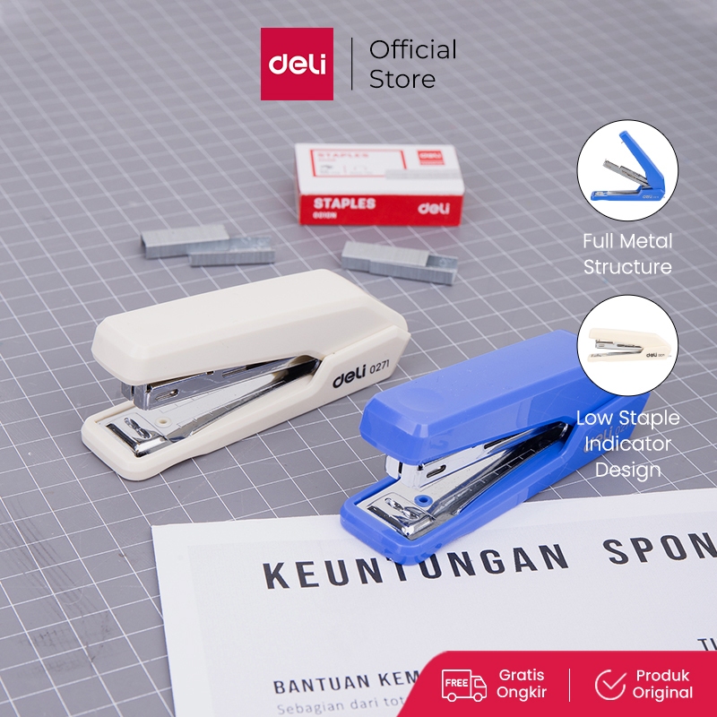 

Deli Stapler Set 15 Lembar Ukuran #10 E0272