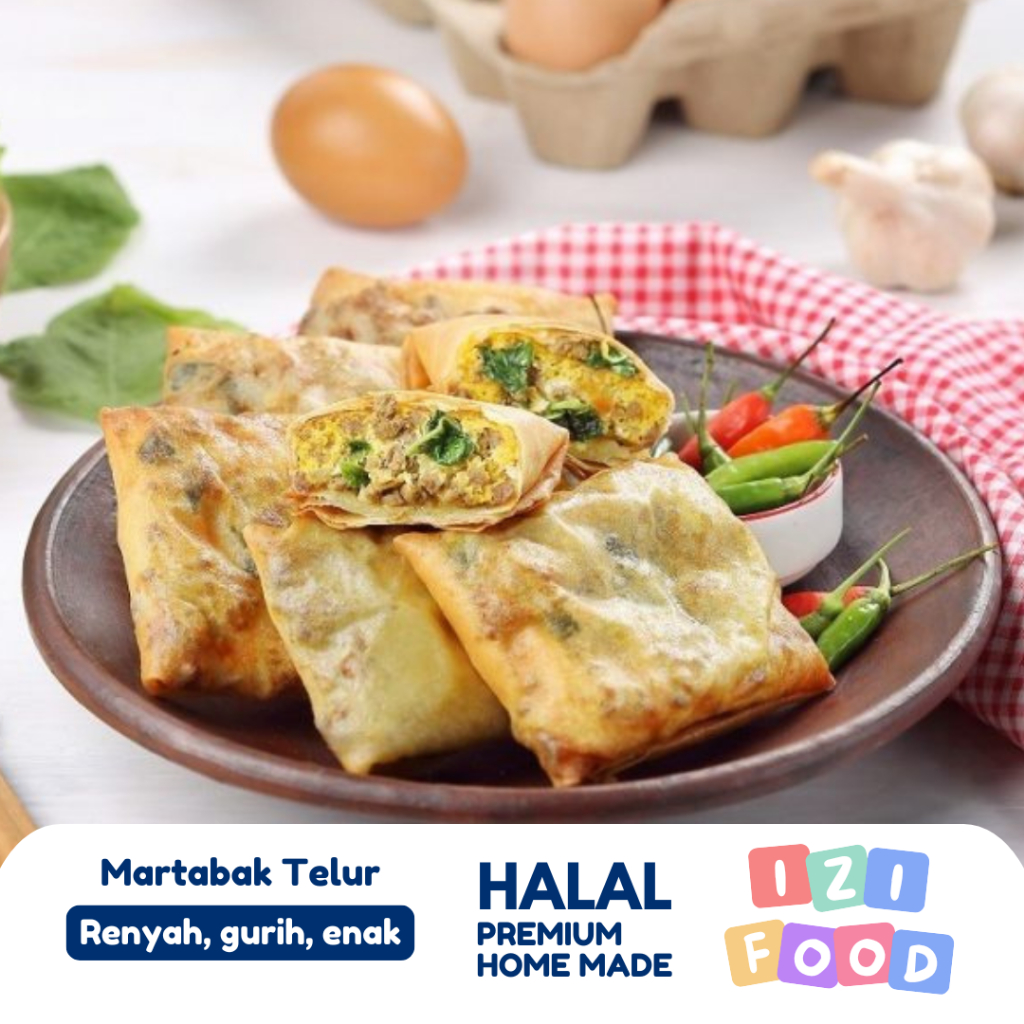 

MARTABAK TELUR Mini isi 8pcs