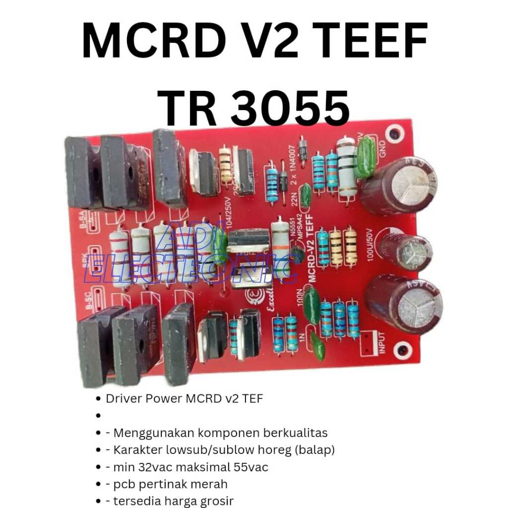 KIT DRIVER POWER MVRD V2 DAN DRIVER POWER V3