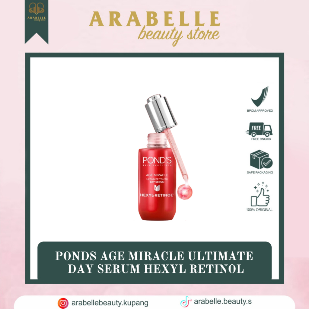 PONDS AGE MIRACLE ULTIMATE  DAY SERUM HEXYL RETINOL